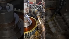 CNC গিয়ার কাটিং মেশিন #প্রযুক্তি #মেশিন #সিএনসি